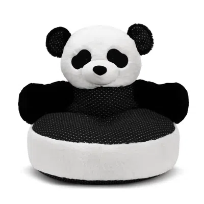 Demdaco Pita The Panda Chair In Black And White