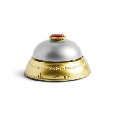 Demdaco Santa's Kindness Table Bell - 5x3in In Gold