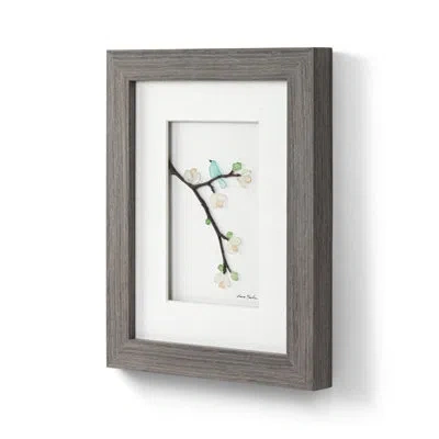 Demdaco Spring Gray Wall Art - 8x10in