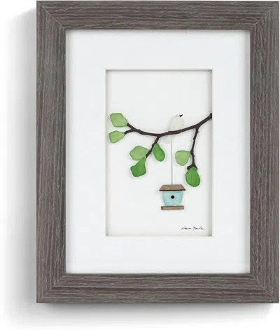 Demdaco Summer Wall Art In Gray
