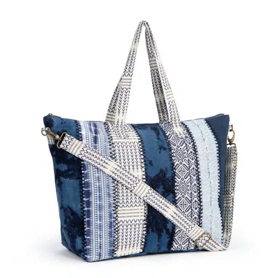 Demdaco Weekender Bag In Indigo In Multi