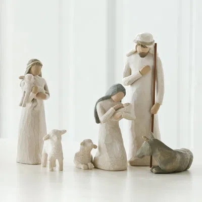 Demdaco Willow Tree Nativity 6 Piece Figurine Set