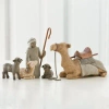 Demdaco Willow Tree Nativity Shepherd And Stable Animals