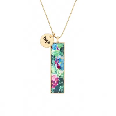 Demdaco Women's Hope Artlifting Necklace - 30" In Hydrangea In Multi