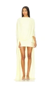 Deme By Gabriella Alexandra Mini Dress In Yellow