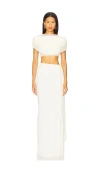 Deme By Gabriella Alyssa Set In White