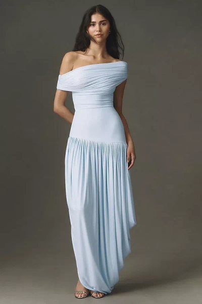Deme By Gabriella Cassidy Maxi Dress In Blue