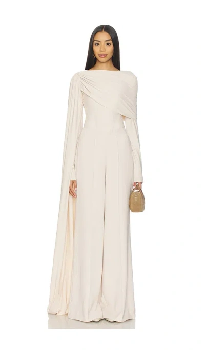 Deme By Gabriella Cobbie Jumpsuit In White