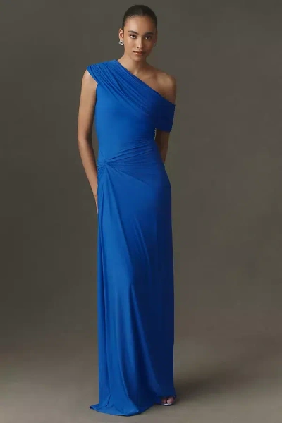 Deme By Gabriella Katya Maxi Dress In Blue