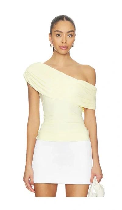 Deme By Gabriella Mayim Top In Yellow