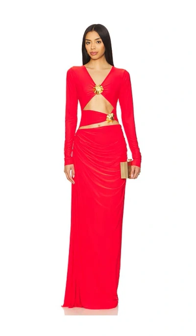 Deme By Gabriella Riley Dress In Red