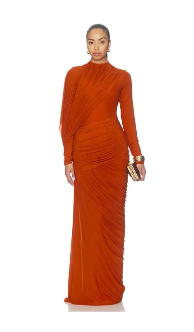 Deme By Gabriella Suzie Dress In Orange