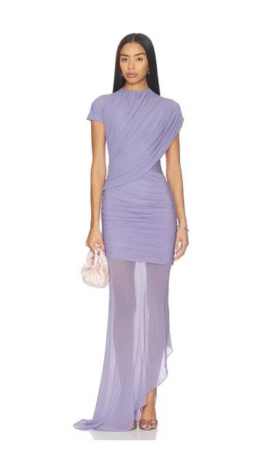Deme By Gabriella The Alina Dress In Purple