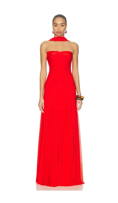 Deme By Gabriella The Berta Dress In Red