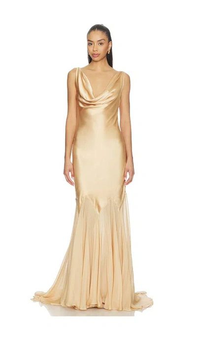 Deme By Gabriella The Collen Dress In Gold