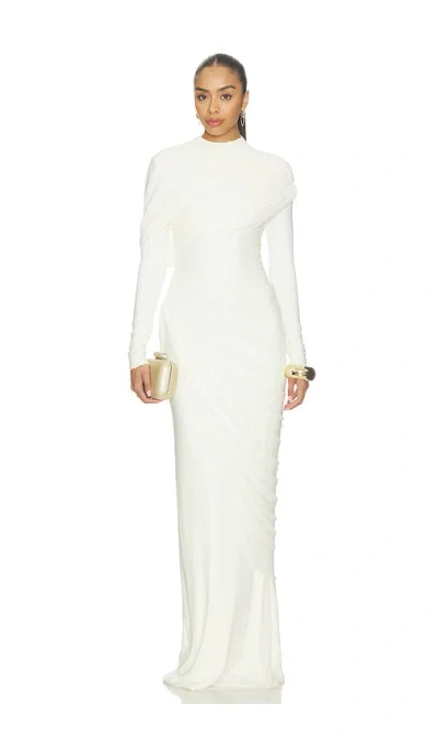 Deme By Gabriella The Donna Dress In White