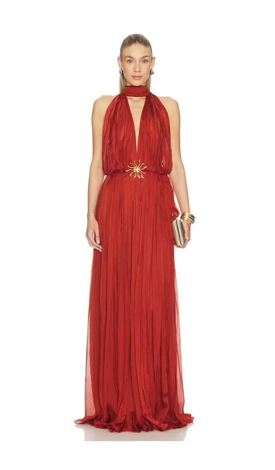 Deme By Gabriella The Melania Dress In Red