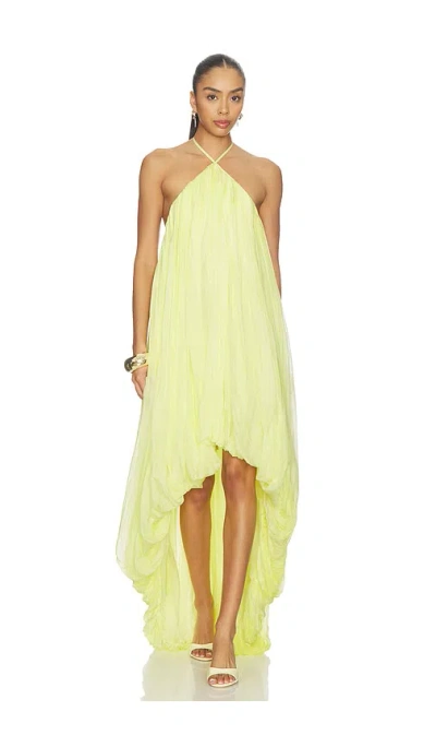 Deme By Gabriella The Petunia Dress In Yellow