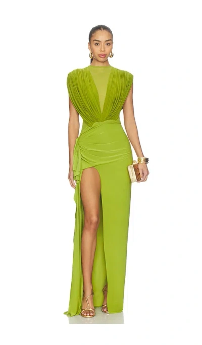 Deme By Gabriella The Peyton Dress In Green