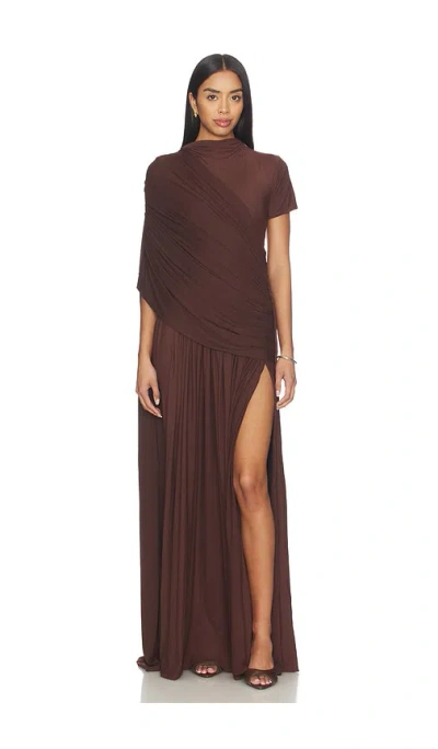 Deme By Gabriella The Sparrow Dress In Brown
