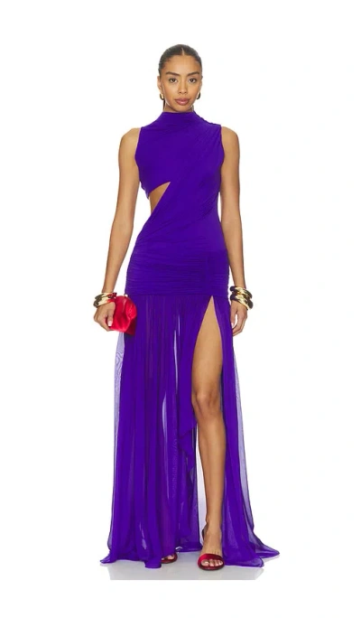 Deme By Gabriella The Tara Dress In Purple
