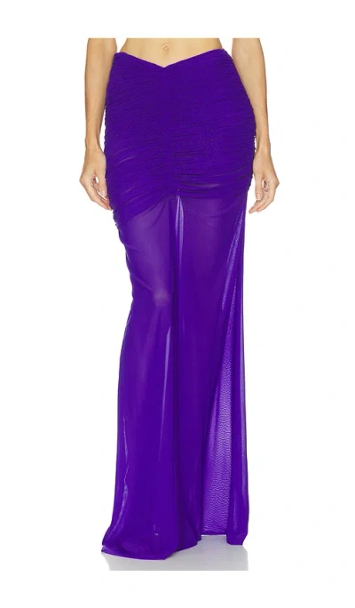 Deme By Gabriella The Zerina Skirt In Purple