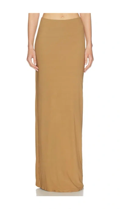 Deme By Gabriella The Zoey Skirt In Brown