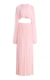 Deme Exclusive Betty Gathered Jersey Skirt Set In Pink