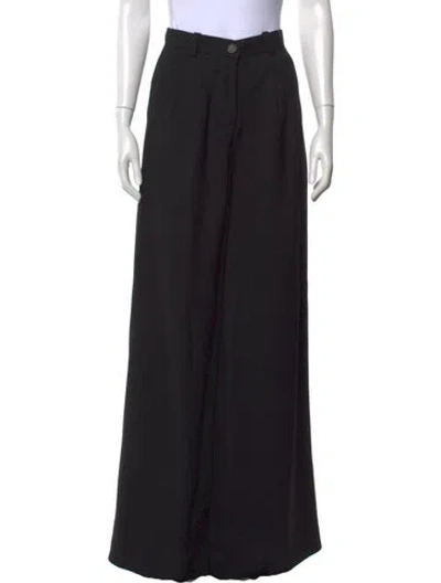 Pre-owned Deme Wide Leg Pants In Black