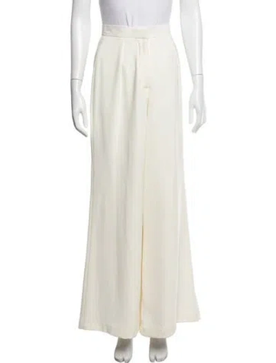 Pre-owned Deme Wide Leg Pants In Neutral