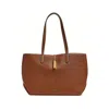 Demellier Leather Shoulder Bags In Brown