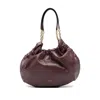 Demellier Schultertasche Miami Medium Aus Leder In Red