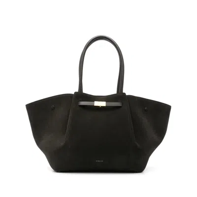 Demellier Brown Tote Bags