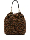 Demellier Chain-handle Miami Tote Bag In Brown