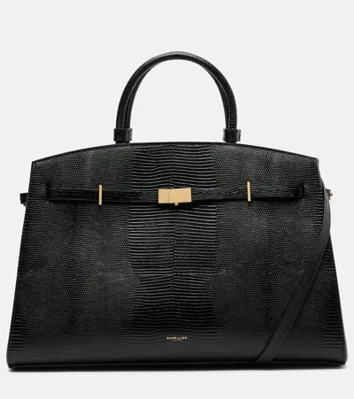 Demellier Tote Bag Hudson Aus Leder In Black