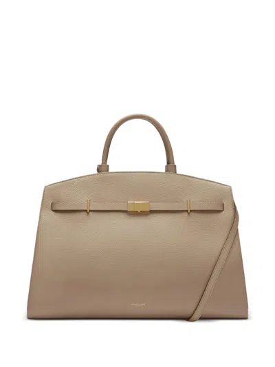Demellier Hudson Tote Bag In Neutral