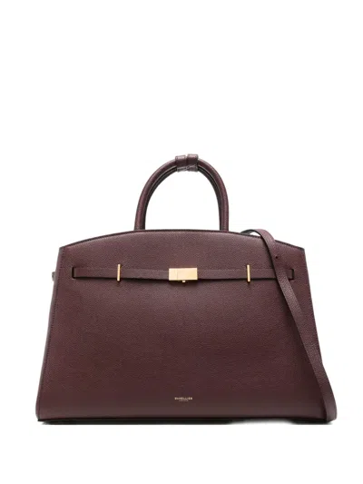Demellier Grosse Hudson Tote Bag In Red