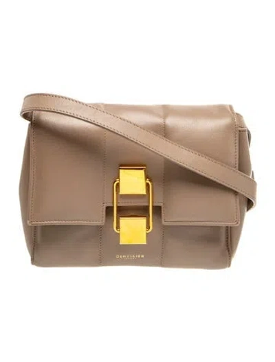 Pre-owned Demellier Leather Alexandria Mini In Neutral