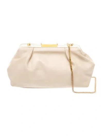 Pre-owned Demellier Leather Florence Mini In Neutral