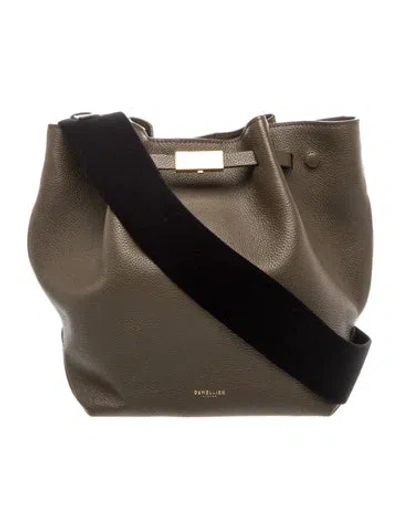 Pre-owned Demellier Leather New York In Brown