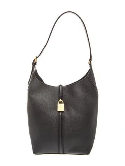 Pre-owned Demellier Leather Siena Small In Black