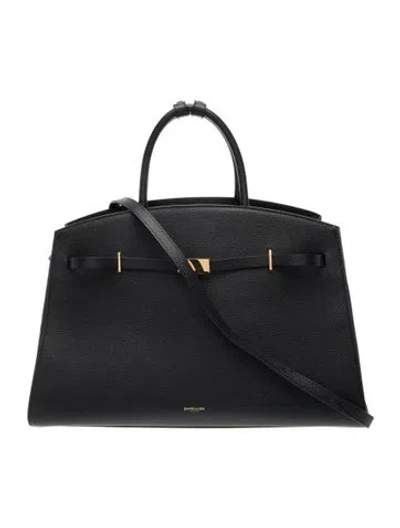 Pre-owned Demellier Leather The Hudson In Black