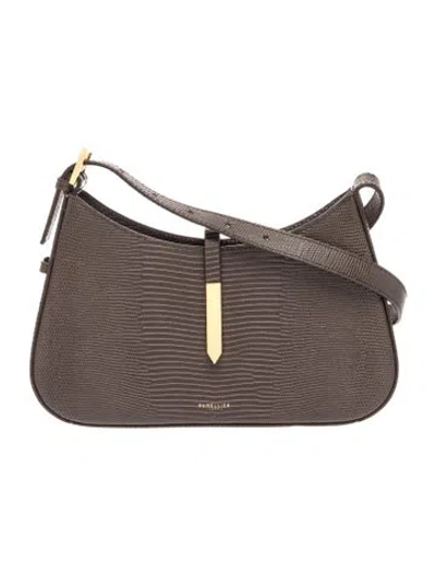 Pre-owned Demellier Leather The Tokyo In Grey