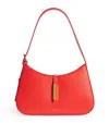 Demellier Tokyo Leather Shoulder Bag In Red