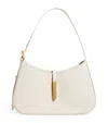 Demellier Leather Tokyo Shoulder Bag In White