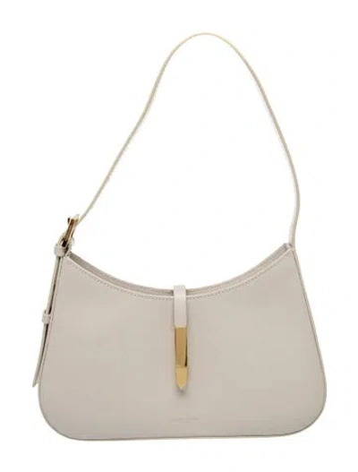 Pre-owned Demellier Leather Tokyo Small In Neutral