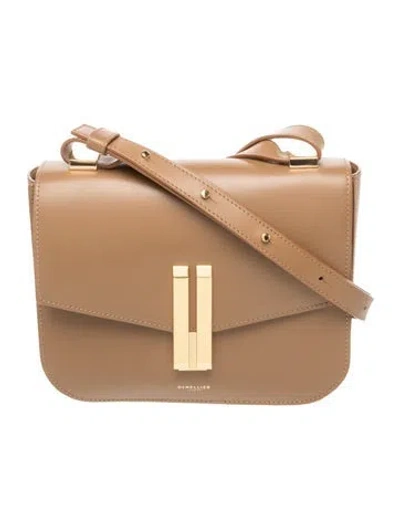Pre-owned Demellier Leather Vancouver In Brown