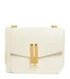 Demellier Schultertasche Vancouver Small Aus Leder In Off White