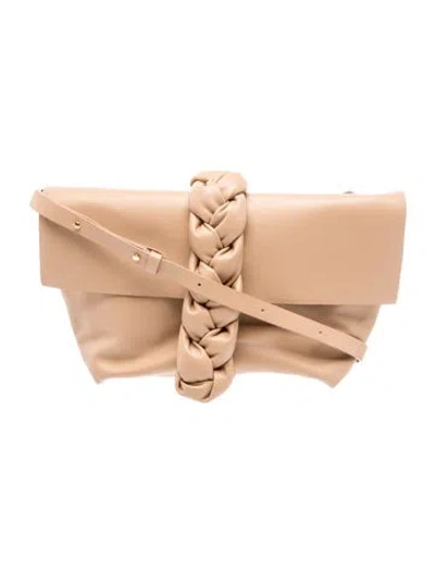 Pre-owned Demellier Leather Verona Mini In Neutrals