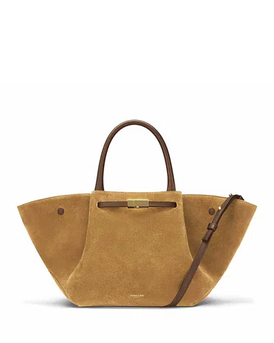 Demellier London Midi New York Tote In Caramel
